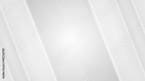 Background vector abstract white and gray design. Abstract white pattern box