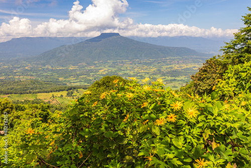 Landscape of Phu-pa-pao mountain at Loei province, Thailand.