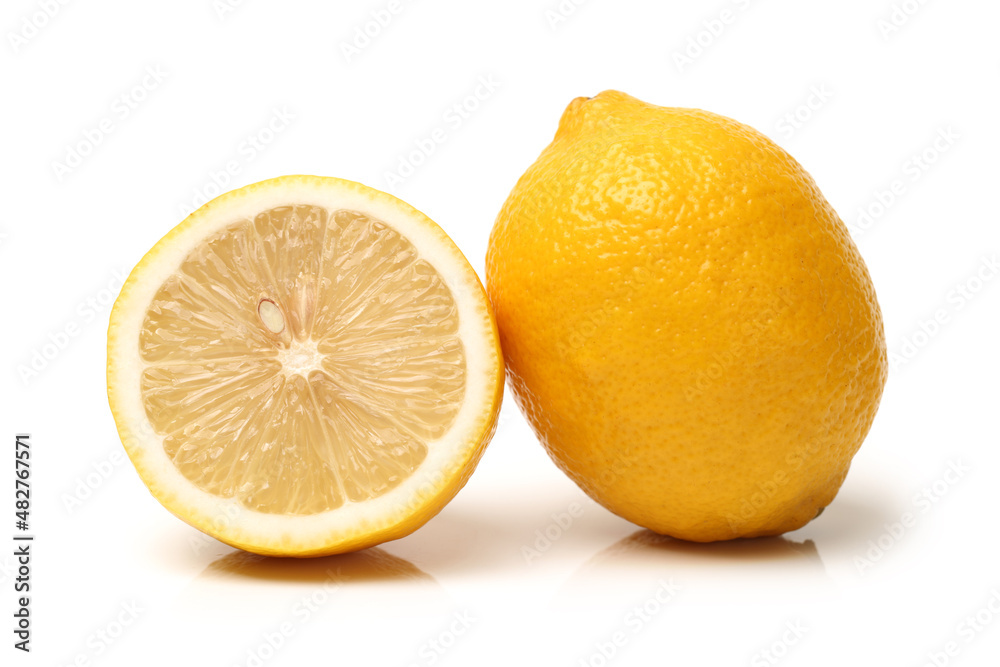 lemon isolated on white