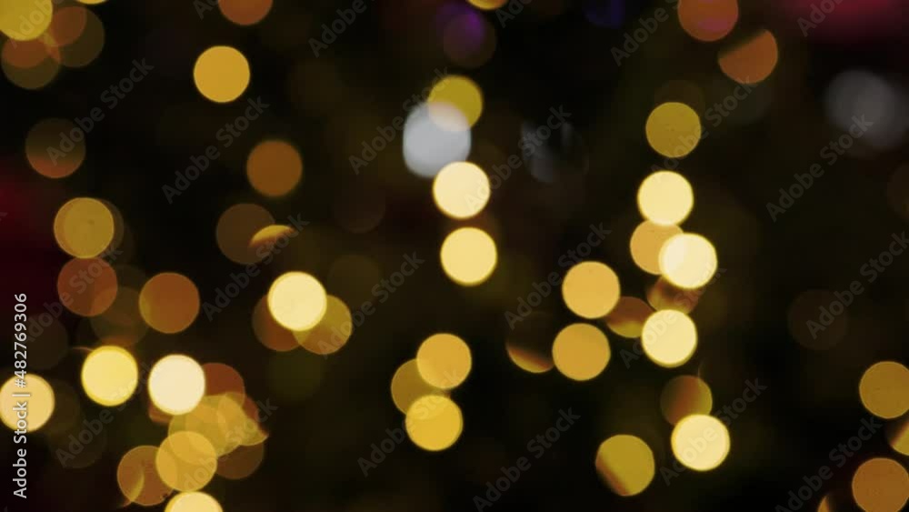 Bokeh background, slowly moving left and right Bokeh background, slowly moving left and right
