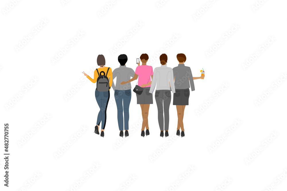 Best friends clipart Girls back view Family sisters. Besties Best friends clipart Girls back view Family sisters. Besties