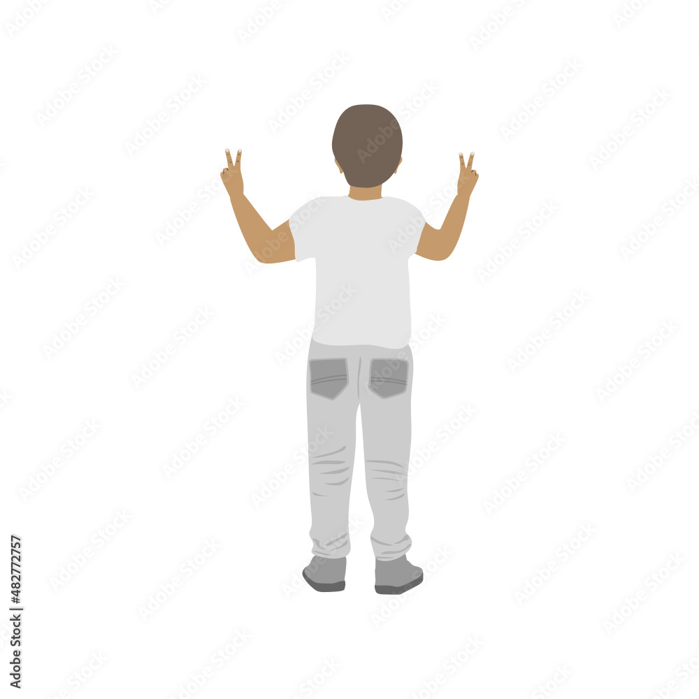 Best friends Family clipart Parents Kids figures selfie teen