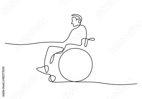 Continuous one single line ...