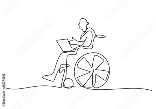 Continuous one single line ...