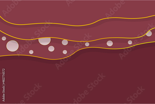 Vector background template in bard color, geometric.