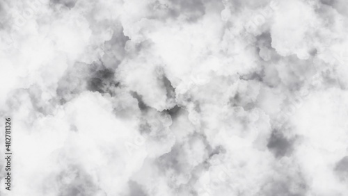 Abstract cloud and fog illustration background.