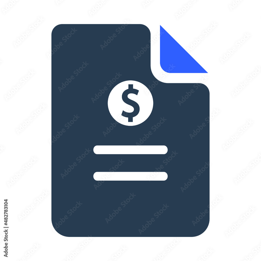 Budget report icon Budget report icon