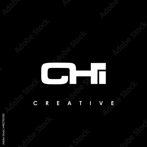CHI Letter Initial Logo Design Template Vector Illustration