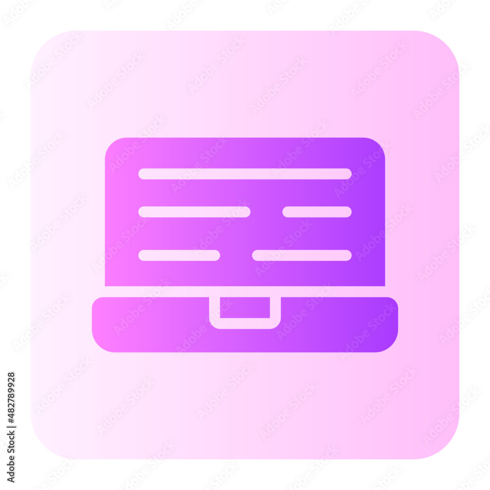web programming gradient icon web programming gradient icon