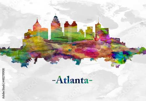 Atlanta Georgia skyline #482791908
