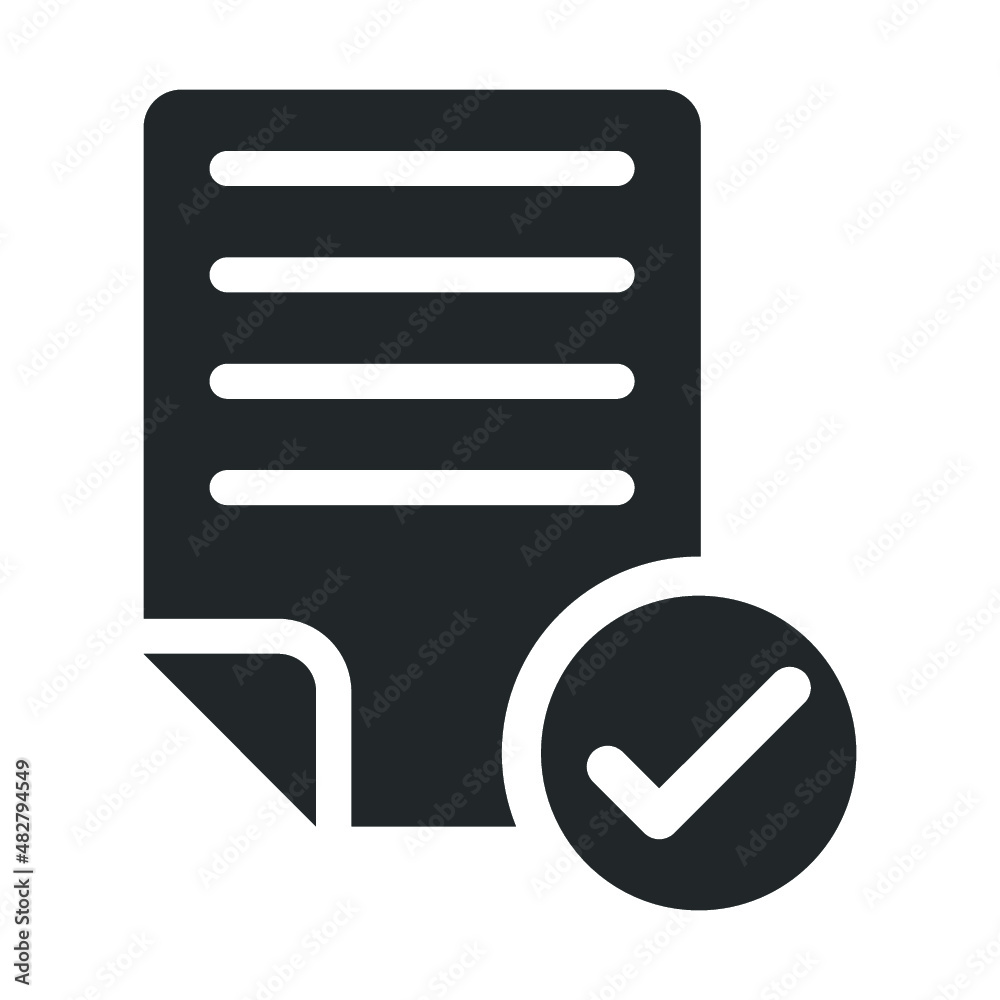 Document check icon Document check icon