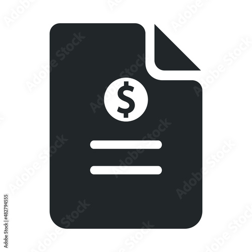 Budget report icon