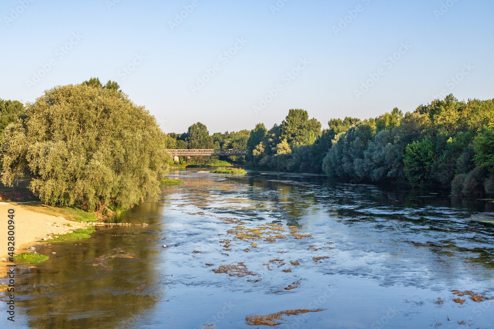 Le Cher à Chabris - Indre