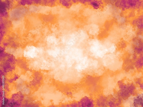 Abstract pink-red background, texture with noise, spots and dots.