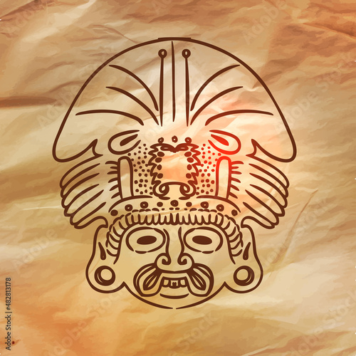 Vintage Adventures: vector set. Design elements