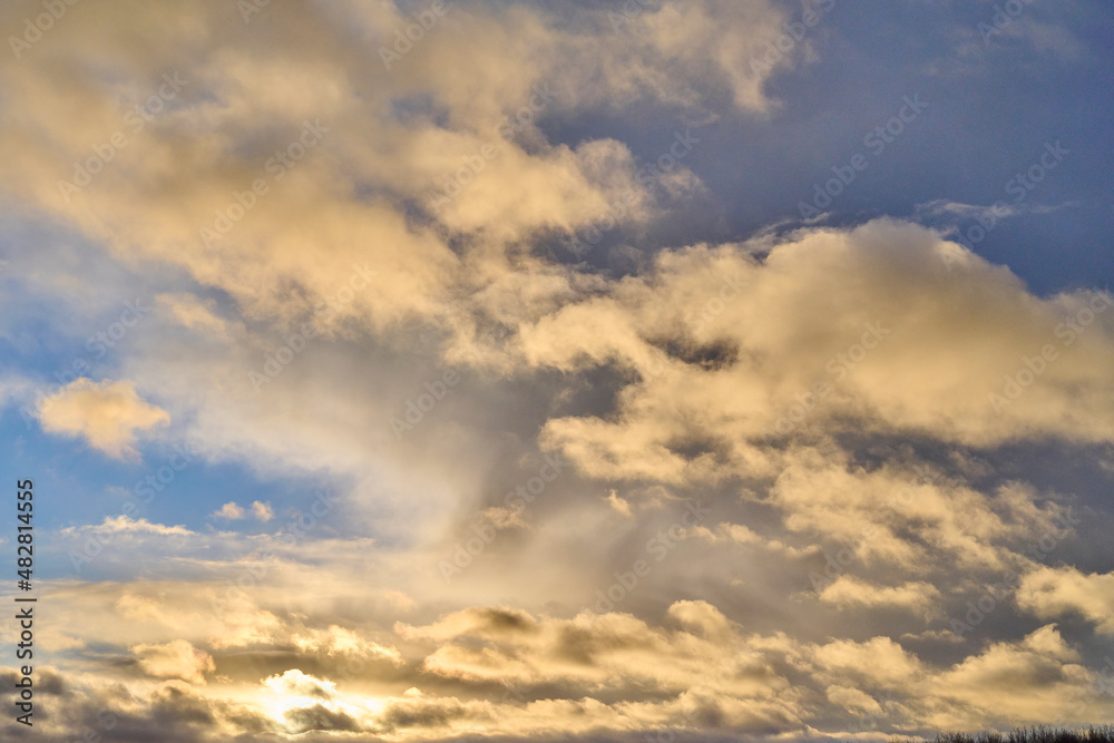 sky and clouds