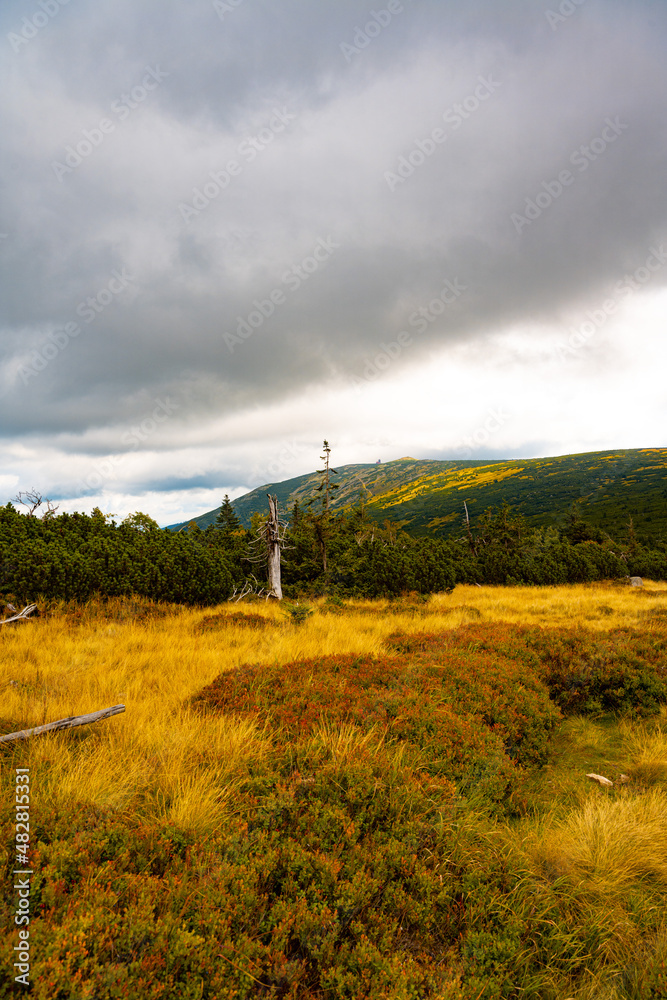 Giant Mountains (Karkonosze) autumn landscape
