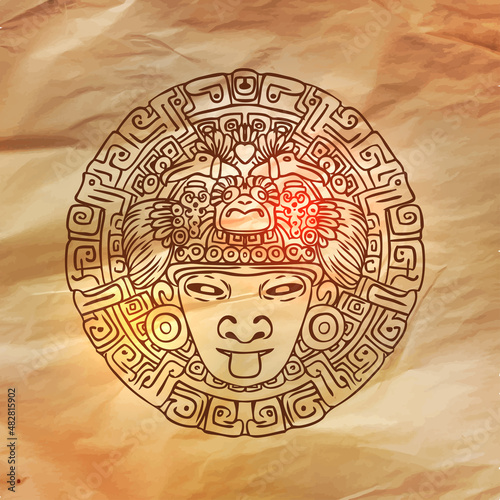 Obraz na plátně Vintage Adventures: vector set. Design elements