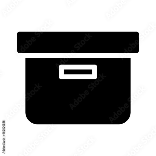 drawer icon - solid style