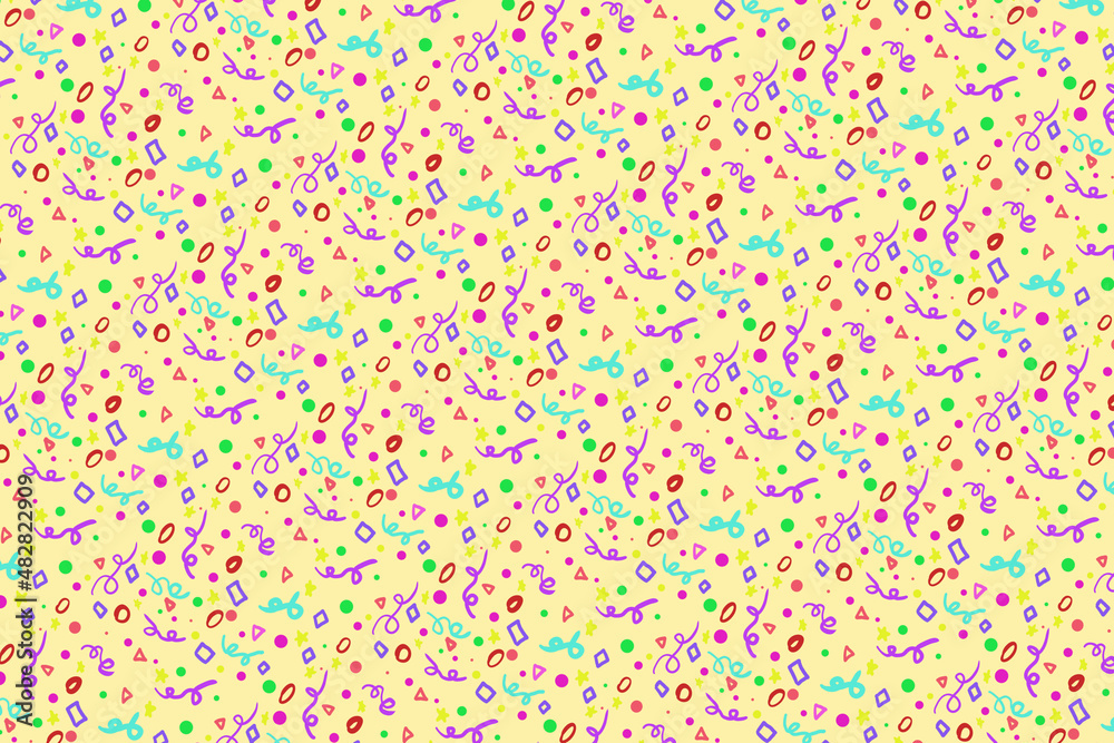 Seamless pattern - abstract festive background. Seamless pattern - abstract festive background.
