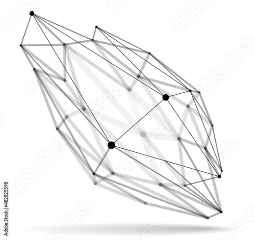 Dimensional lattice mesh ve...