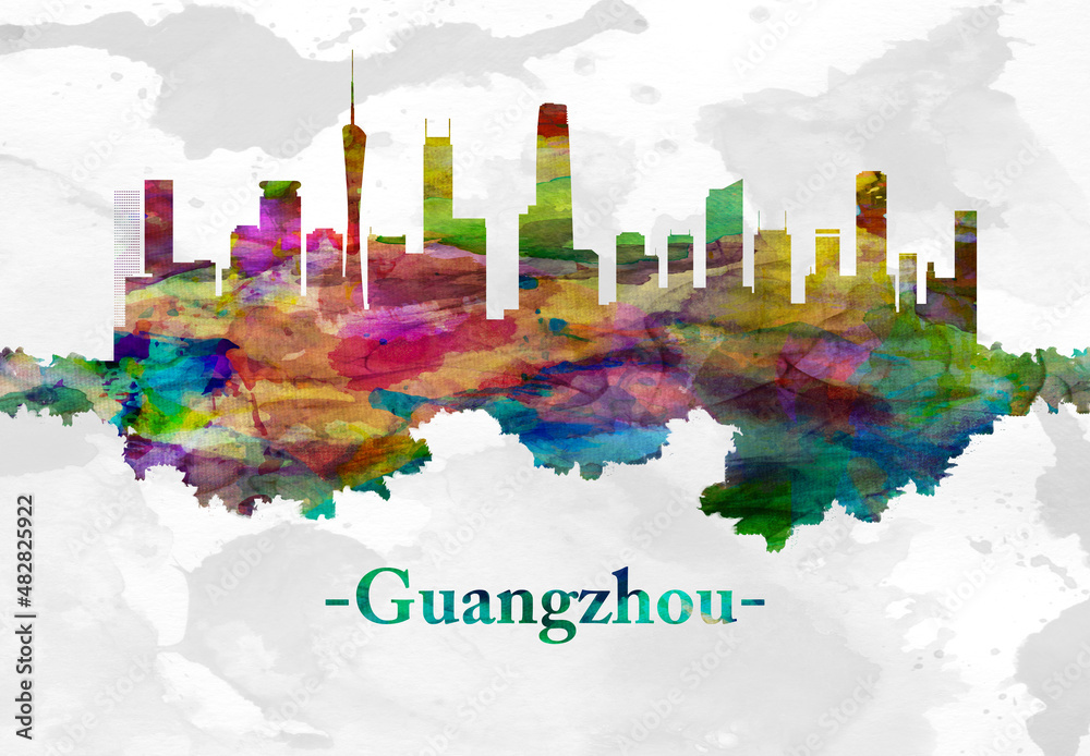 Fototapeta premium Guangzhou china
