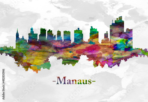 Manaus Brazil skyline photo