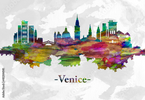 Venice Italy skyline