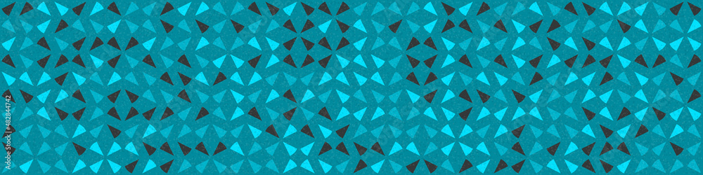 Fototapeta premium Abstract Geometric Pattern generative computational art illustration
