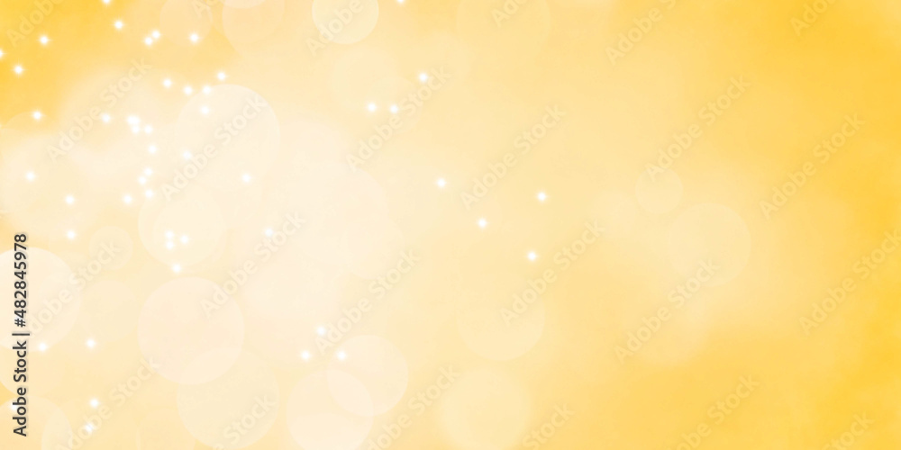 abstract gold background with bokeh for summer holiday