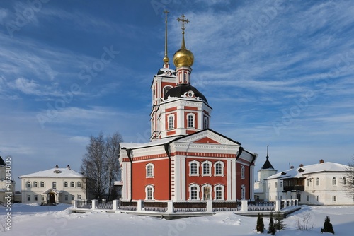 An Orthodox monastery founded in 1427