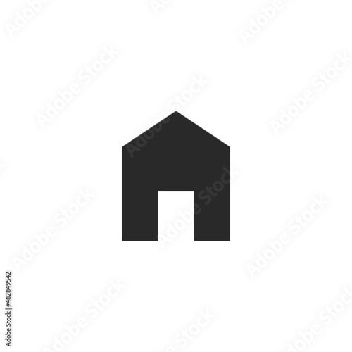 Home Icon. Vector illustration for graphic design, Web, UI, app.