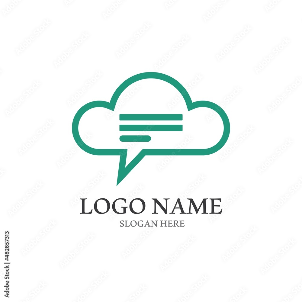 Speech bubble icon vector illustration Speech bubble icon vector illustration