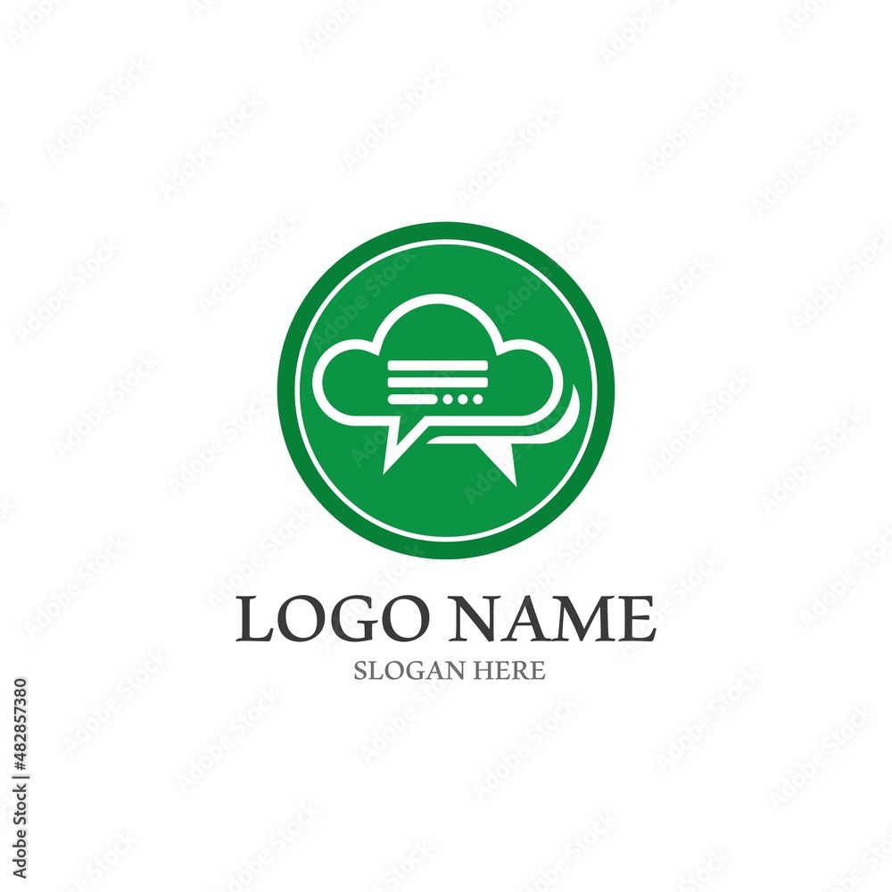 Speech bubble icon vector illustration Speech bubble icon vector illustration