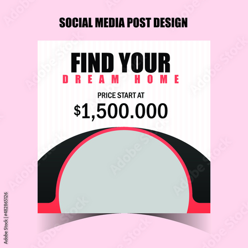 Unique Real state Social Media post Design 
