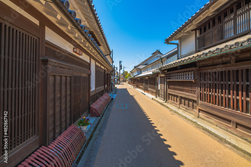 奈良 重要伝統的建造物群保存地区 今井町の町並み