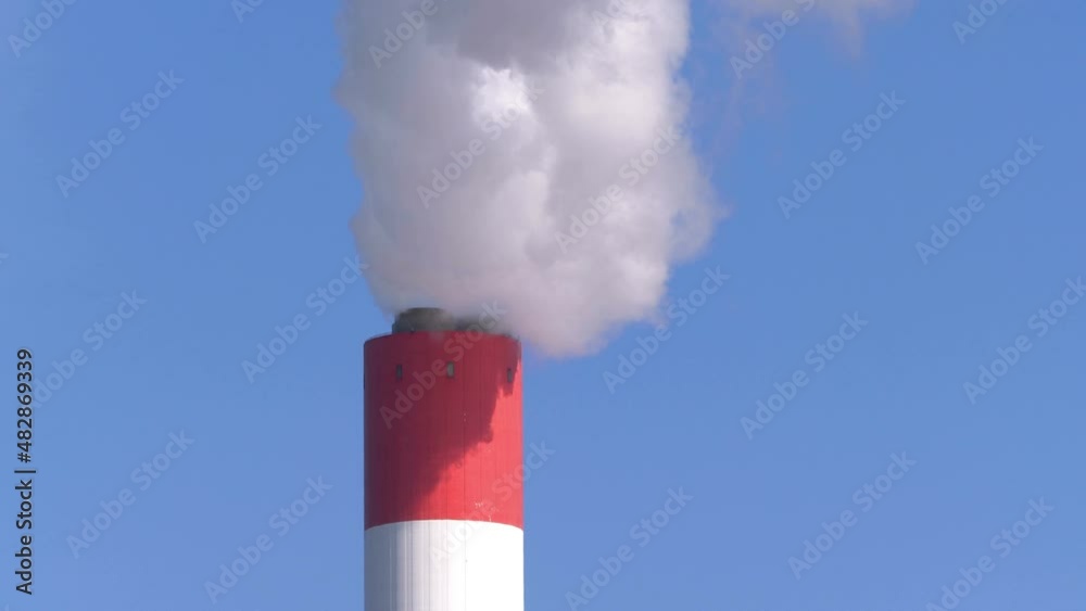Smoke flowing from the chimney in 4K slow motion 60fps Smoke flowing from the chimney in 4K slow motion 60fps