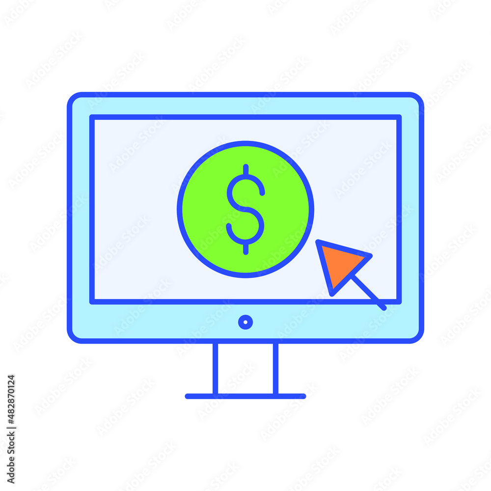 click dollar Vector icon which is suitable for commercial work and easily modify or edit it
click dollar Vector icon which is suitable for commercial work and easily modify or edit it