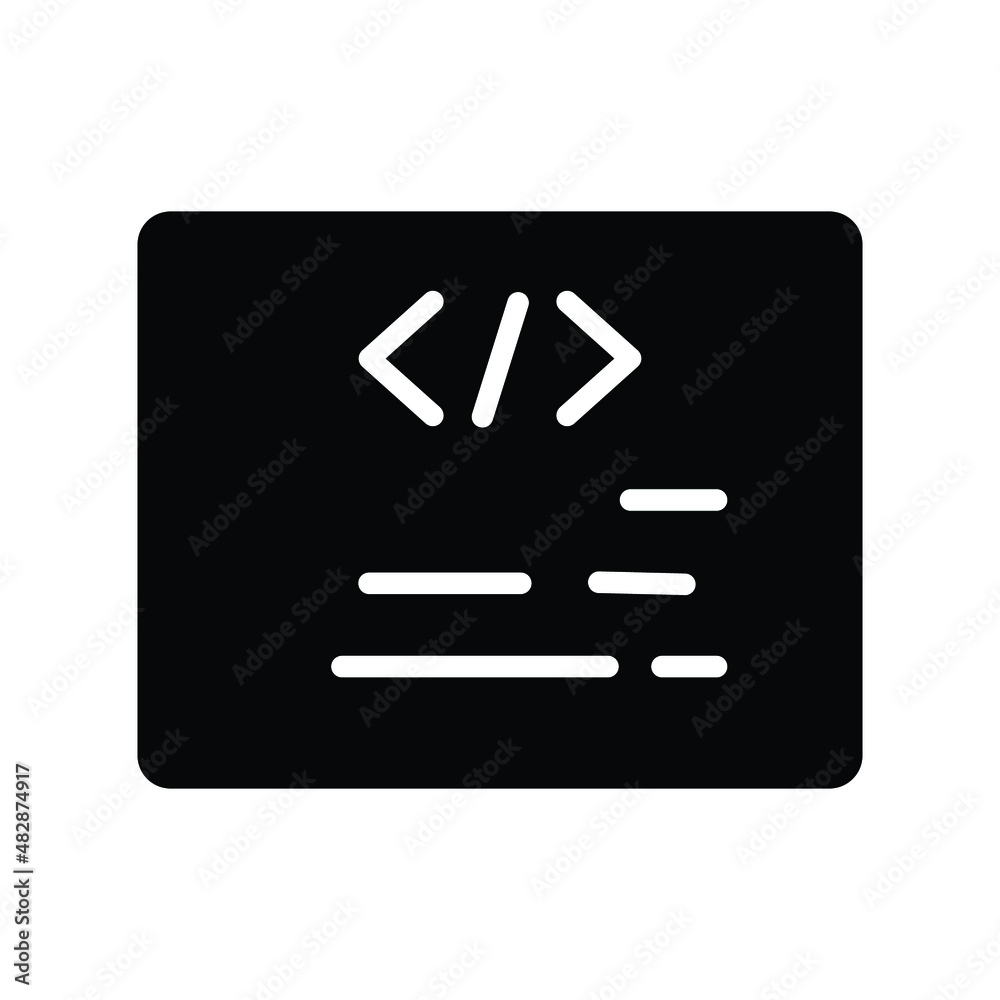 Coding page Vector icon which is suitable for commercial work and easily modify or edit it
Coding page Vector icon which is suitable for commercial work and easily modify or edit it