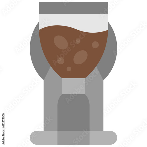 coffee machine flat icon