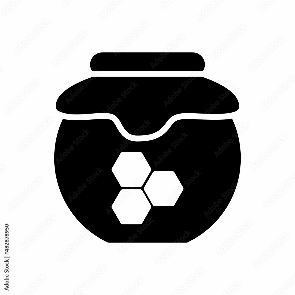 Honey Icon Design Vector Logo Template Illustration Sign And Symbol