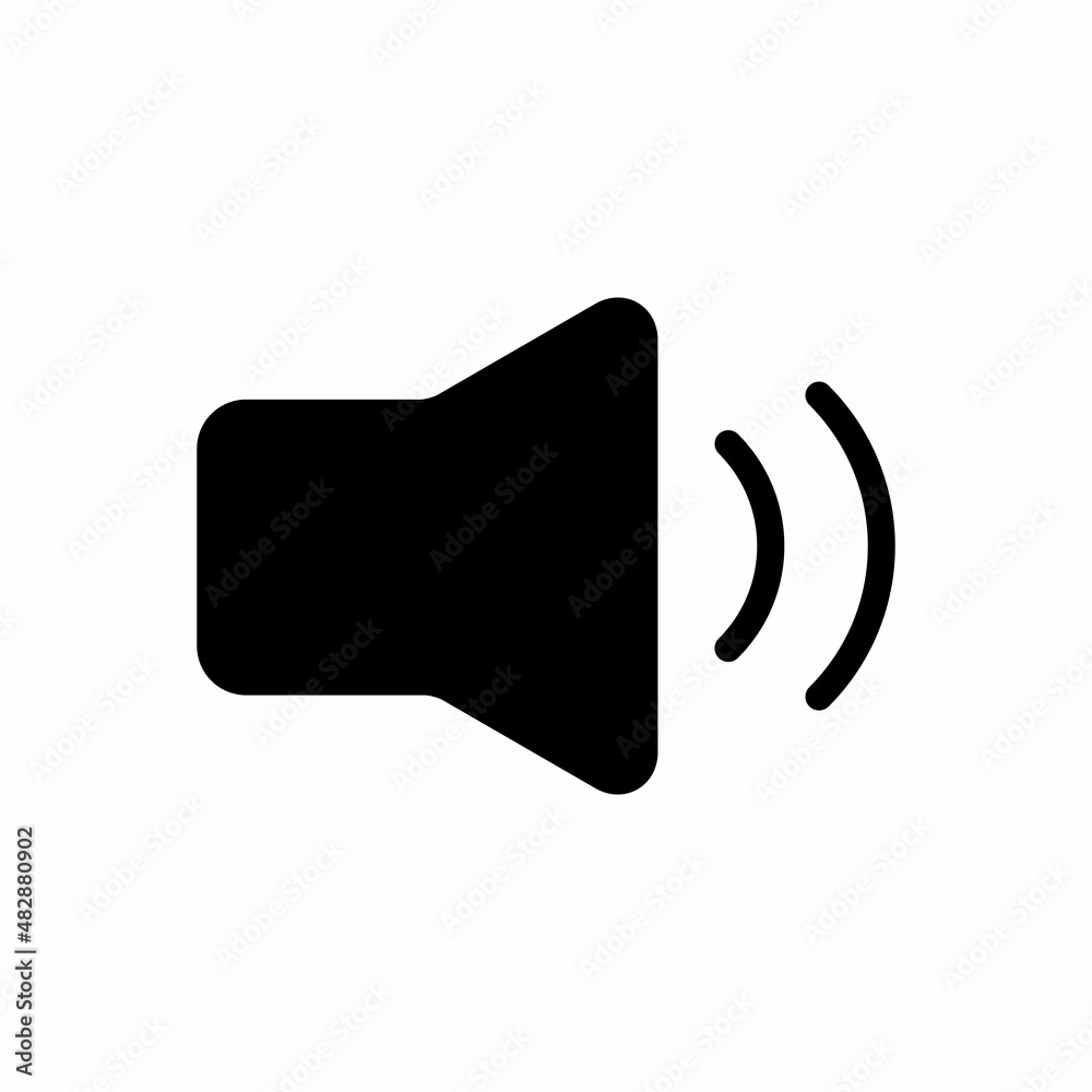 Speaker Icon Design Vector Logo Template Illustration Sign And Symbol Speaker Icon Design Vector Logo Template Illustration Sign And Symbol