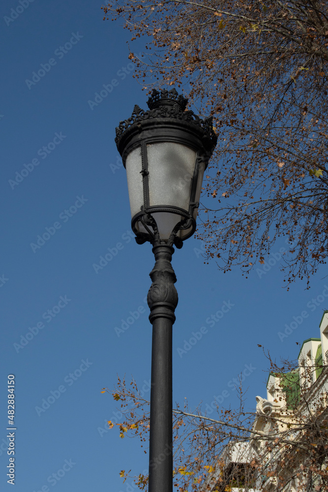 Farola de diseño antiguo