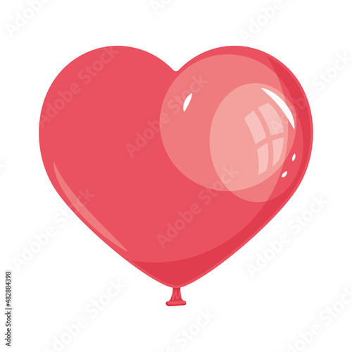 heart balloon helium