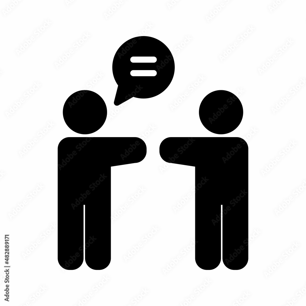 Speaking People Icon Design Vector Logo Template Illustration Sign And Symbol Speaking People Icon Design Vector Logo Template Illustration Sign And Symbol