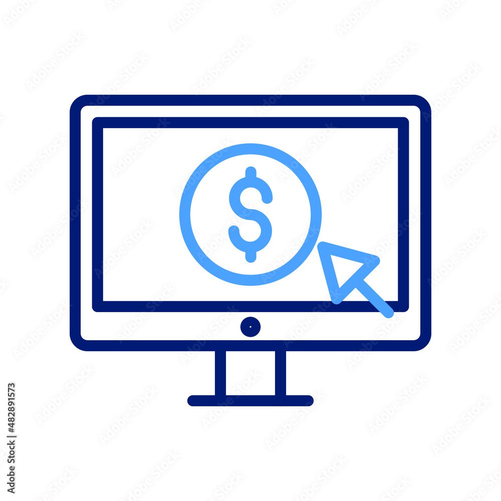 click dollar Vector icon which is suitable for commercial work and easily modify or edit it
click dollar Vector icon which is suitable for commercial work and easily modify or edit it