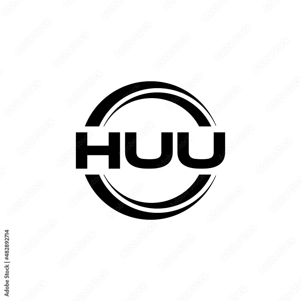 HUU letter logo design with white background in illustrator, vector logo modern alphabet font overlap style. calligraphy designs for logo, Poster, Invitation, etc. HUU letter logo design with white background in illustrator, vector logo modern alphabet font overlap style. calligraphy designs for logo, Poster, Invitation, etc.