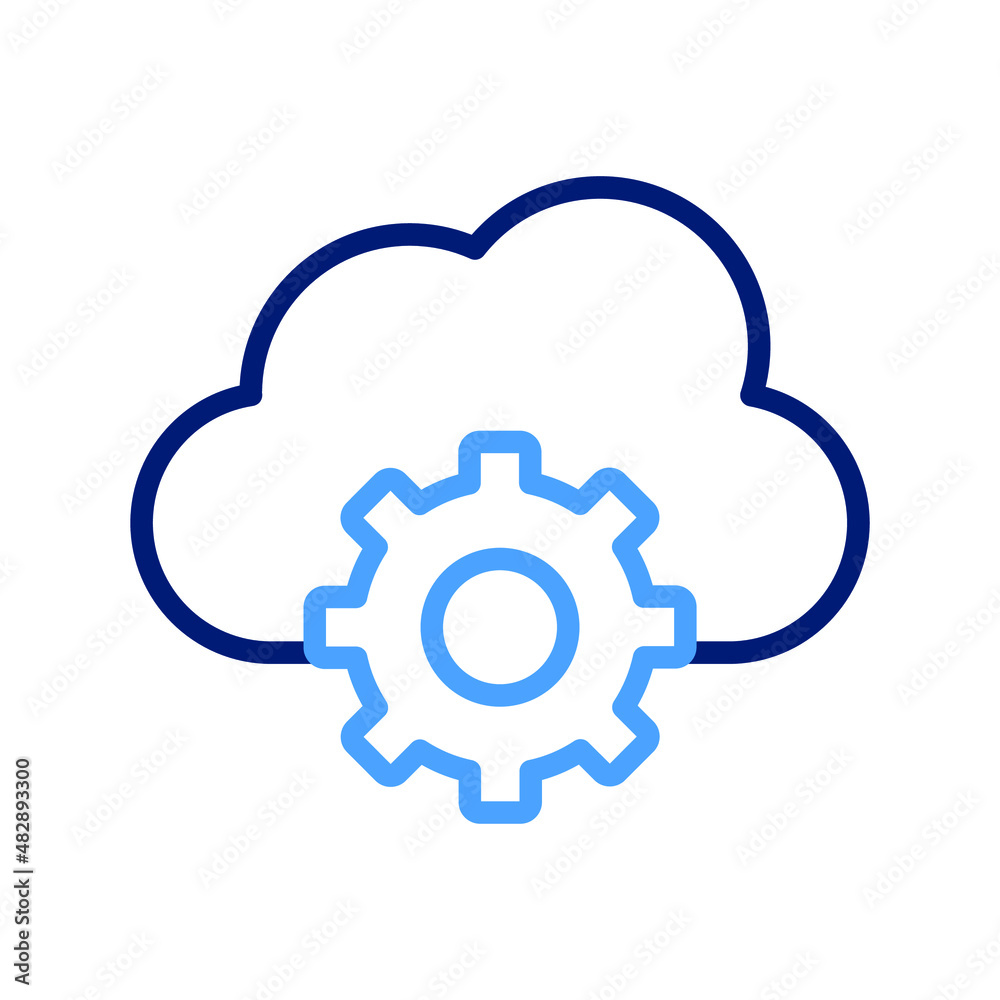 Cloud setting Vector icon which is suitable for commercial work and easily modify or edit it
Cloud setting Vector icon which is suitable for commercial work and easily modify or edit it