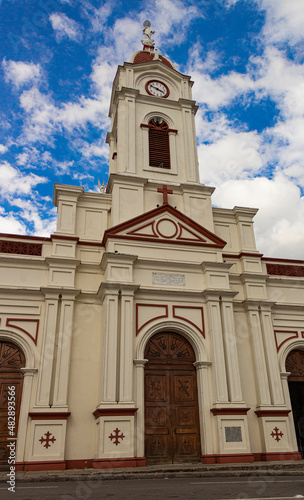 Exterior iglesia Subachoque, Colombia photo