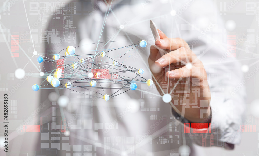 Technology background. Big data concept. Binary Technology background. Big data concept. Binary